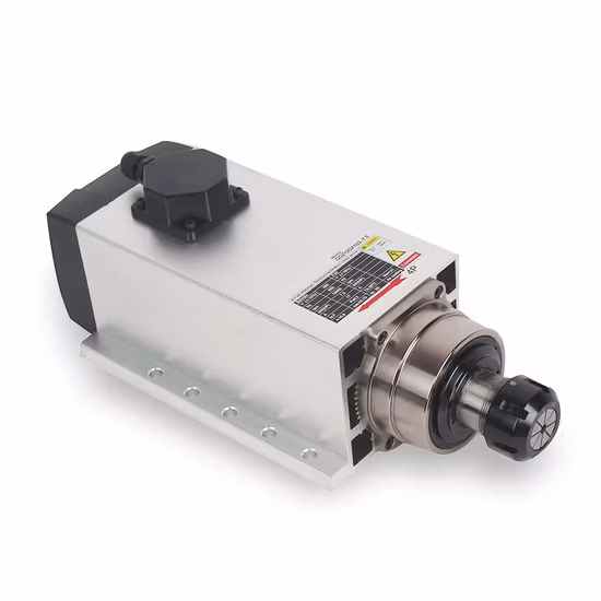 CNC Spindle 7.5kw Motor Spindle Square Air-Cooled CNC Router Spindle Motor for CNC Machine Motors